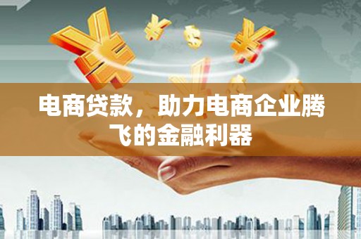 武安电商贷款，助力电商企业腾飞的金融利器