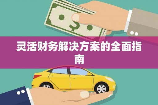 武安灵活财务解决方案的全面指南