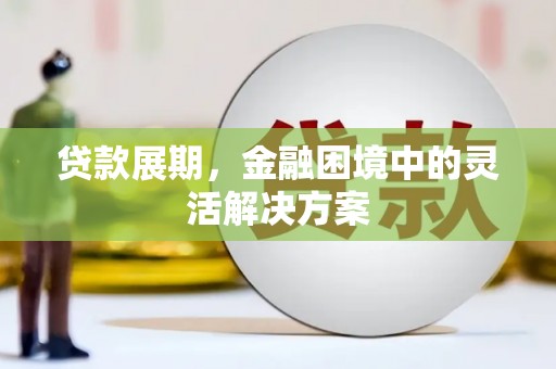 武安贷款展期，金融困境中的灵活解决方案