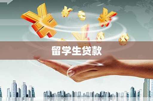 武安留学生贷款