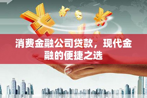 武安消费金融公司贷款，现代金融的便捷之选