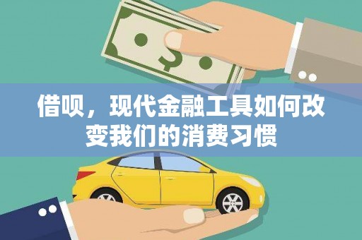 武安借呗，现代金融工具如何改变我们的消费习惯