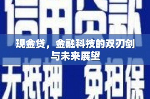 武安现金贷，金融科技的双刃剑与未来展望