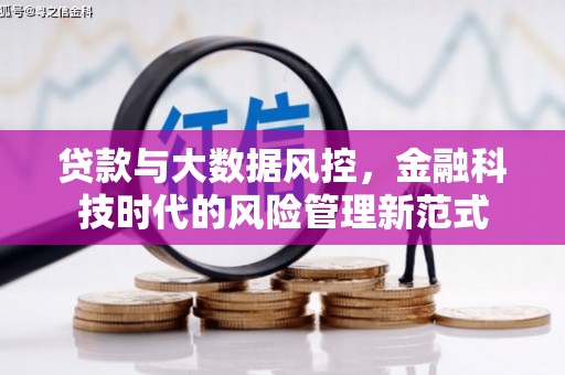 武安贷款与大数据风控，金融科技时代的风险管理新范式