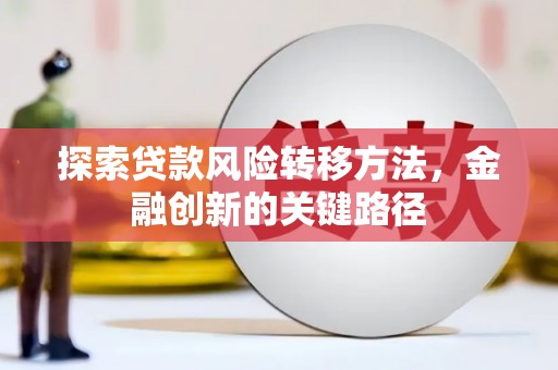 武安探索贷款风险转移方法，金融创新的关键路径