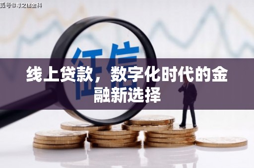 武安线上贷款，数字化时代的金融新选择