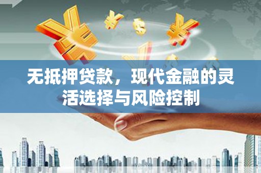 武安无抵押贷款，现代金融的灵活选择与风险控制
