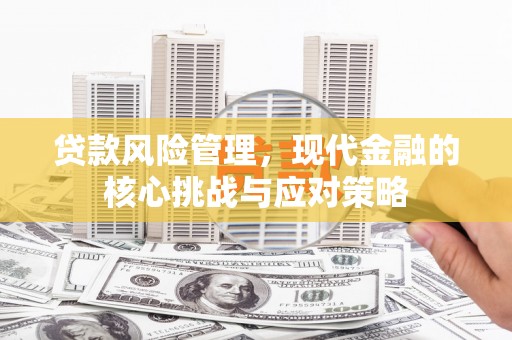 武安贷款风险管理，现代金融的核心挑战与应对策略