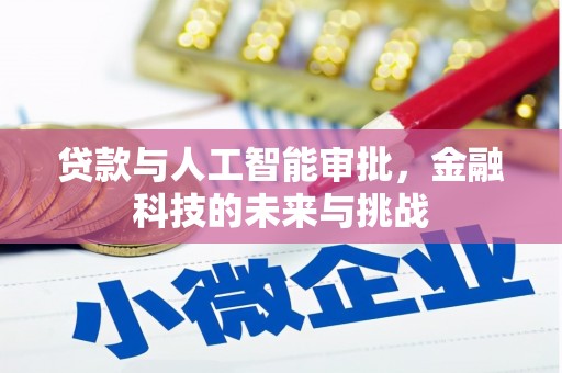 武安贷款与人工智能审批，金融科技的未来与挑战