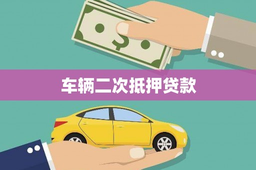 武安车辆二次抵押贷款