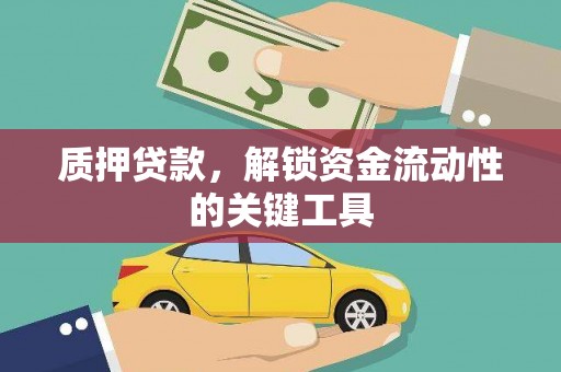 武安质押贷款，解锁资金流动性的关键工具