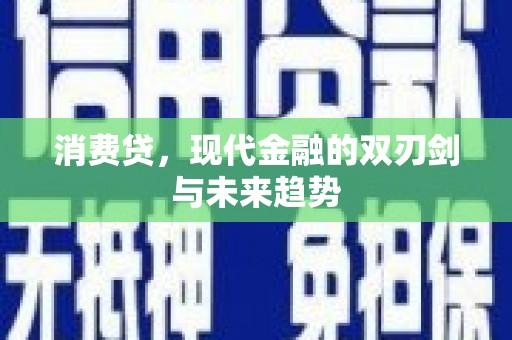 武安消费贷，现代金融的双刃剑与未来趋势