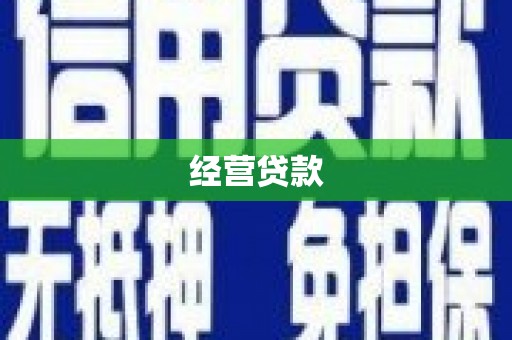 武安经营贷款