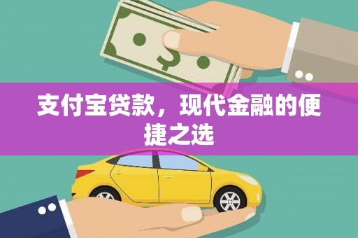 武安支付宝贷款，现代金融的便捷之选
