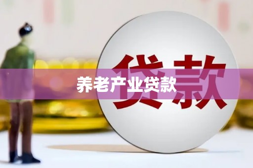 武安养老产业贷款