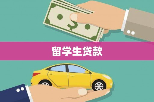 武安留学生贷款