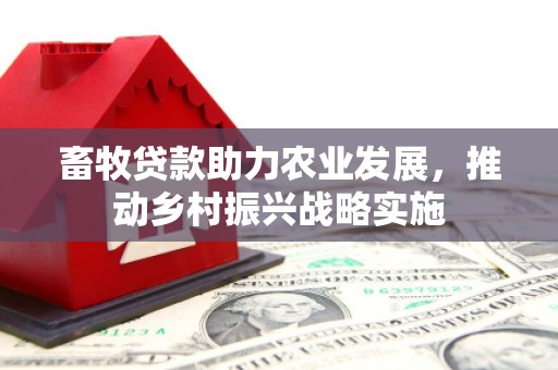 武安畜牧贷款助力农业发展，推动乡村振兴战略实施