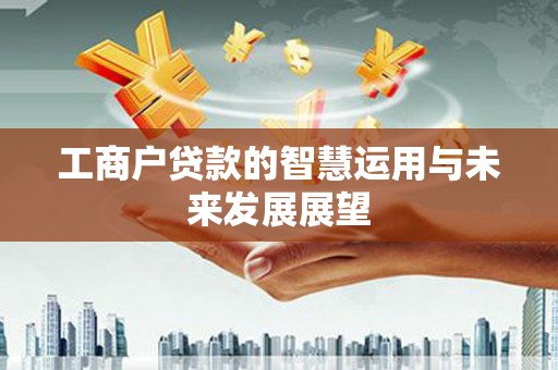 武安工商户贷款的智慧运用与未来发展展望