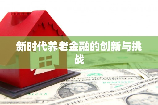武安新时代养老金融的创新与挑战
